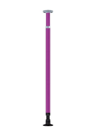 Фиолетовый регулируемый шест для танцев