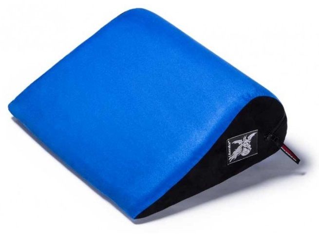 Синяя малая замшевая подушка для любви Liberator Retail Jaz