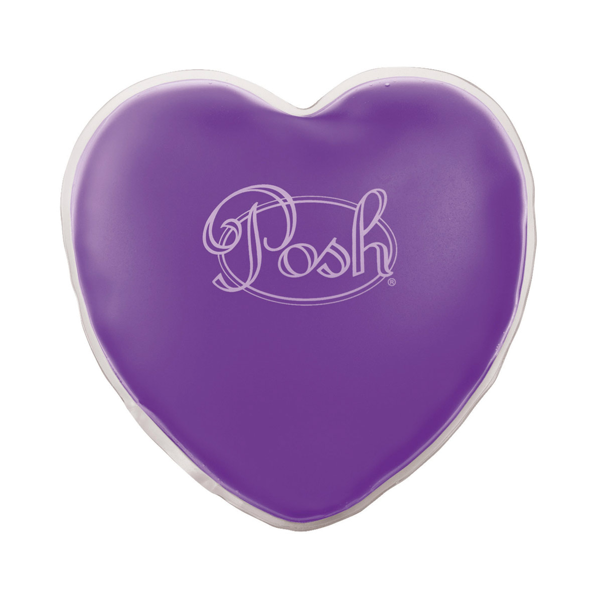 Теплый массажер фиолетового цвета Posh Warm Heart