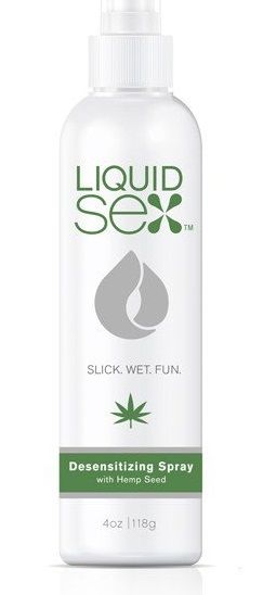 Спрей-прологатор с маслом семян конопли Liquid Sex Desensitizing Spray with Hemp Seed - 118 мл.